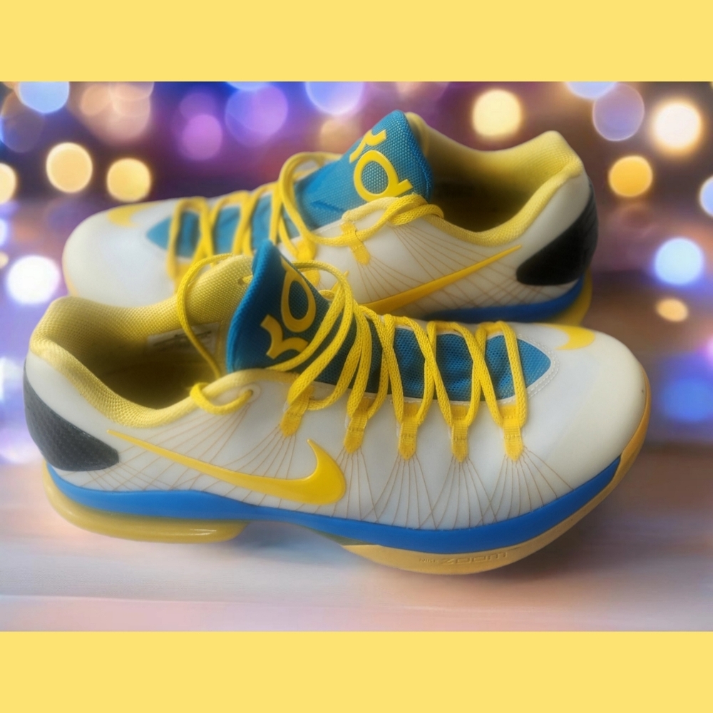 NIKE AIR ZOOM BASKETBALL ELITE SERIES PLAYOFF HOME KEVIN DAVIS SNEAKERS SIZE 11